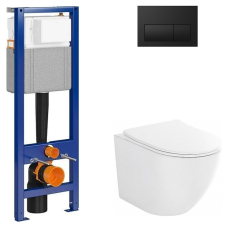 Набор С677 SYSTEM 40 мех. чаша подвес. унит. DESSE VORTEX +сид.дюр эт.пад.легко съемн+кнопка PRESTO 2 черный мат