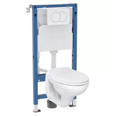 Набір Duofix PRO 20 (Чаша підвіс.уніт.IDOL+сид.дюр.пов.пад+інст.с-ма DUOFIX 2в1 + DELTA01 альпійська біла