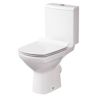 Унитаз-компакт 637 CARINA CLEAN ON 011 гор слив,3/5,нижн подв+сид SLIM дюр повпад