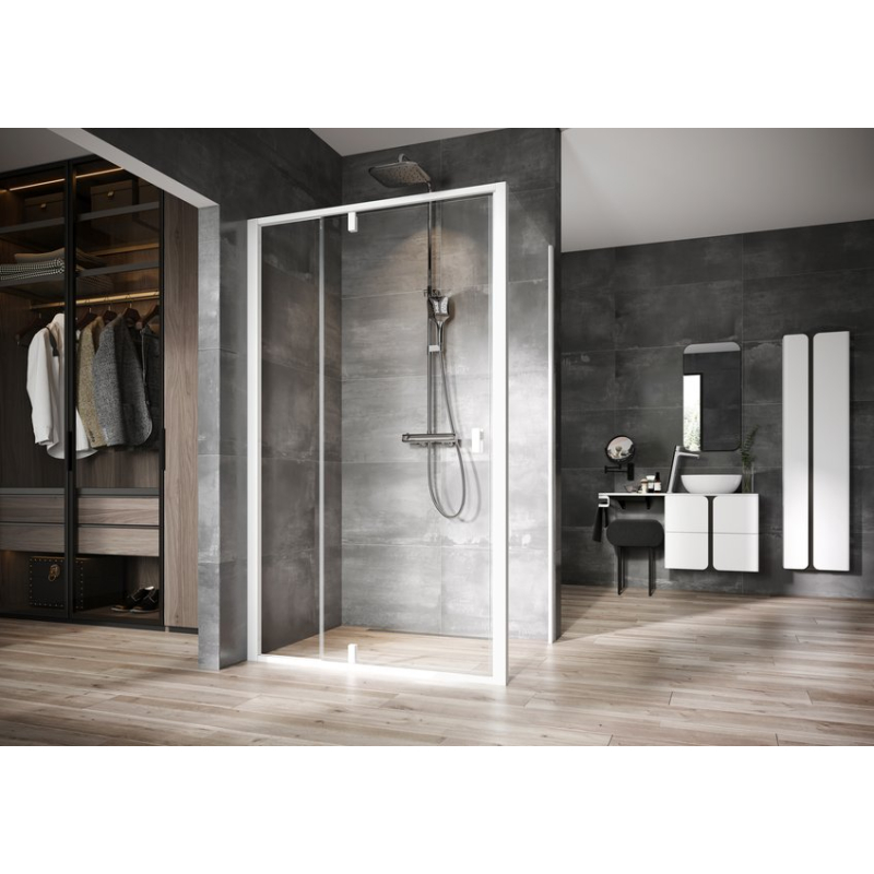 Нерухома стінка Ravak Nexty 100 белая матовая Transparent фото 5