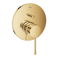 Смеситель для душа скрытого монтажа Grohe Essence на 2 потребителя, холодный рассвет (24167GL1)