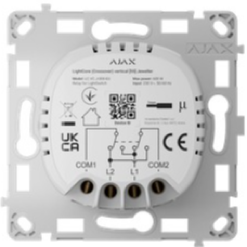 Реле для перекрестного выключателя Ajax LightCore (Crossover) vertical фото 1