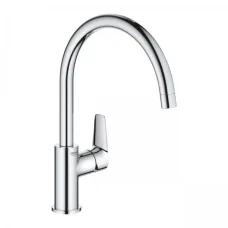 Смеситель кухонный однорычажный Grohe BauEdge New, хром (31233001)