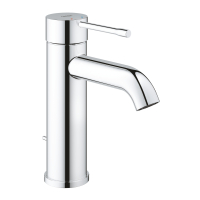 Смеситель для раковины Grohe Essence S-Size 174 мм, с донным клапаном, хром (24171001)