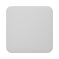 Заглушка монтажной коробки Ajax CoverPlate SoloCover (CP) White (126120.321.WH)