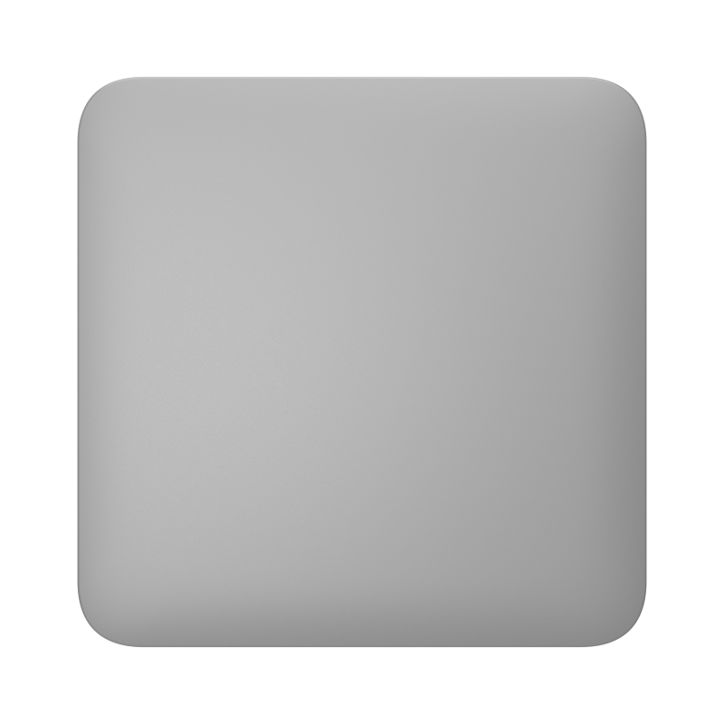 Заглушка монтажної коробки Ajax CoverPlate SoloCover (CP) Fog (126125.321.FG) фото 1