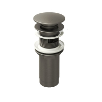 Слив для умывальника Ravak Click-Clack Graphite Brushed X01837