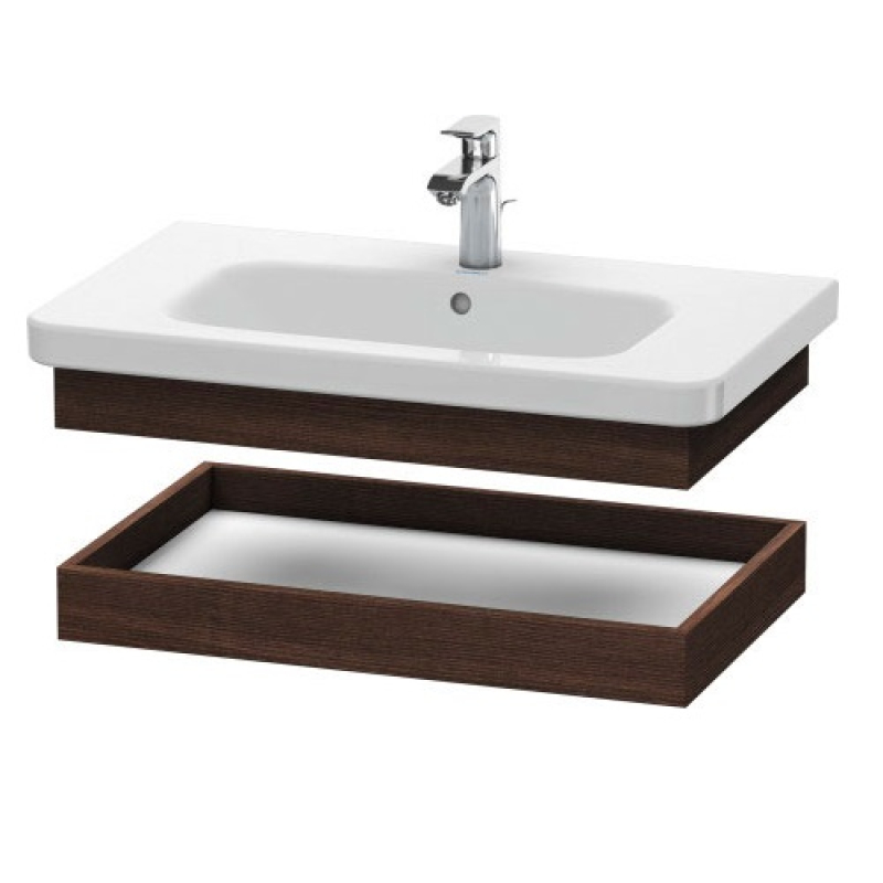 DuraStyle Декоративная обрамление для раковины 730*448*84 мм, каштан темный фото 1
