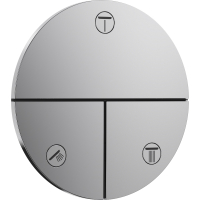 ShowerSelect Comfort S Перемикач потоків для душу на 3 споживачі, хром