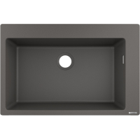 S51 Мойка кухонная 770х510 мм, встроенная, stonegrey, S510-F660