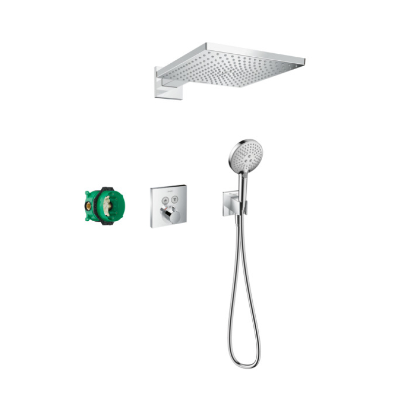27952000 Душевой комплект Raindance E 300 1jet ShowerSelect Square фото 1