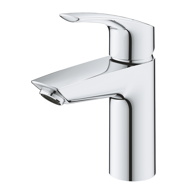 Смеситель для раковины Grohe Eurosmart New с донным клапаном S-Size, хром (23922003) фото 3