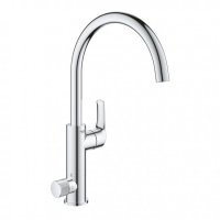 Смеситель кухонный с функцией очистки водопроводной воды Grohe Blue Pure Eurosmart, хром (31722000)