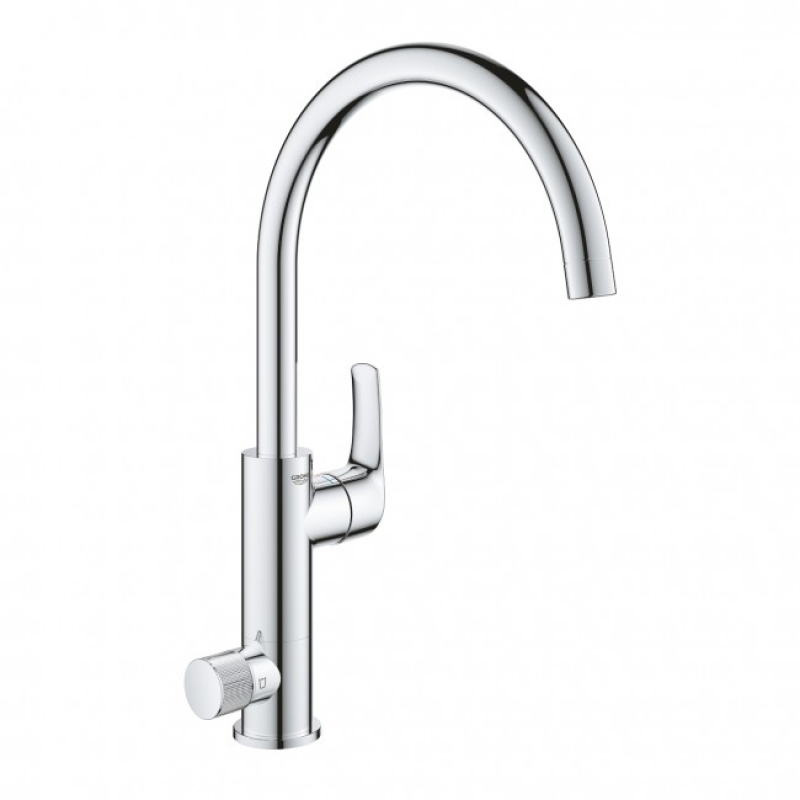 Смеситель кухонный с функцией очистки водопроводной воды Grohe Blue Pure Eurosmart, хром (31722000) фото 1