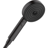 Ручной душ Hansgrohe Pulsify Select S 105 3jet Activation EcoSmart, черный матовый (24101670)