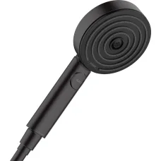 Ручной душ Hansgrohe Pulsify Select S 105 3jet Activation EcoSmart, черный матовый (24101670)