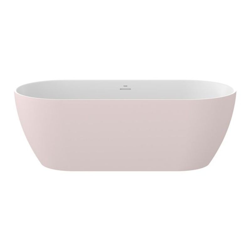 Ванна Ravak Freedom O Tec 170x77 Alabaster Pink/Белая, крышка слива белая фото 1