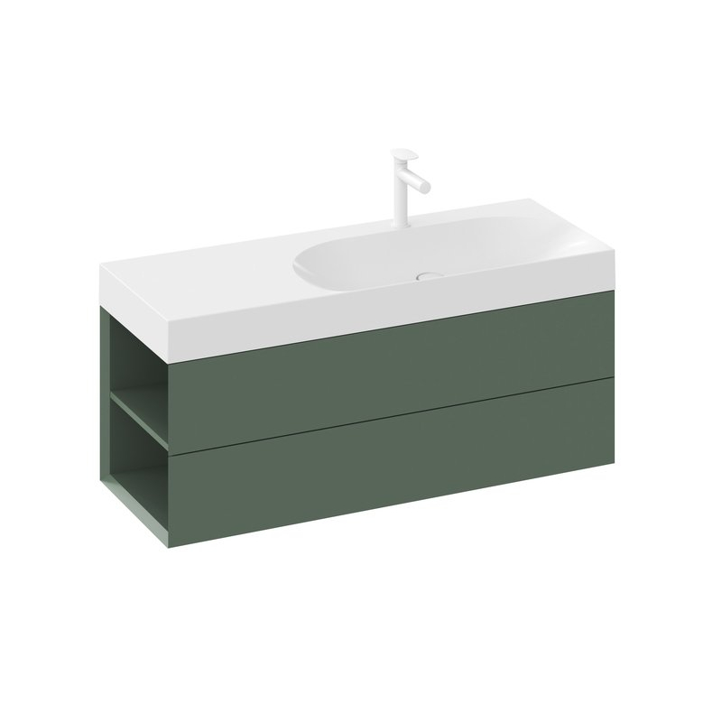 Тумба под умывальник Ravak SD Lite 120 Л Grey Green X000001882 фото 1