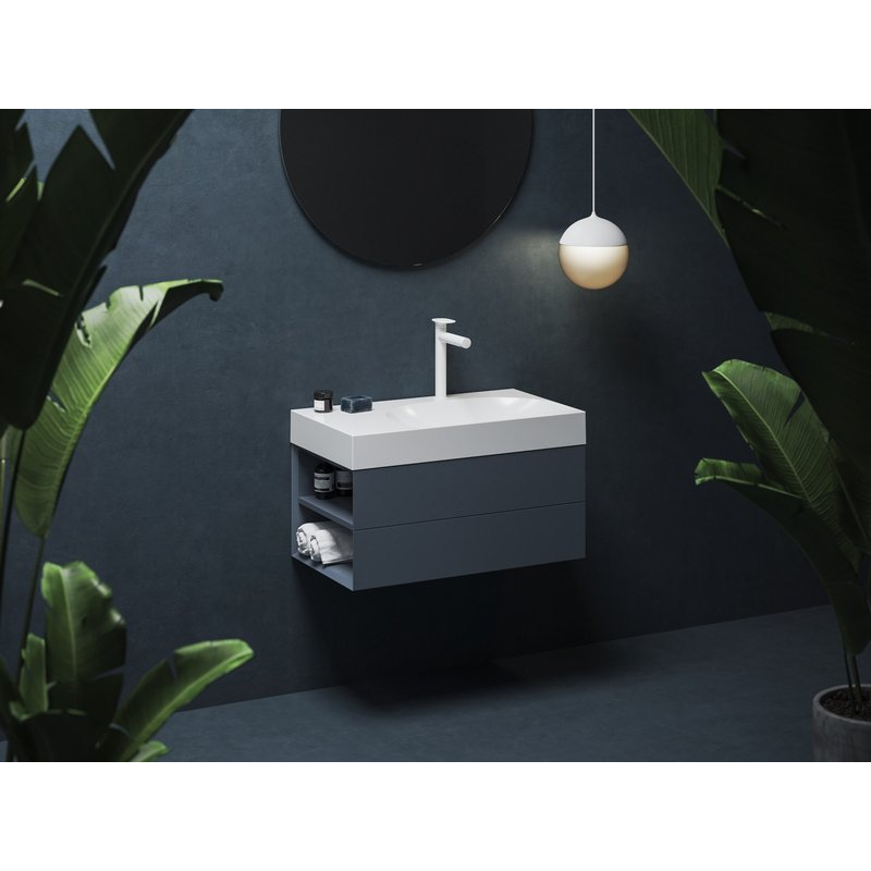 Тумба под умывальник Ravak SD Lite 80 Л Deepsea Blue X000001875 фото 1