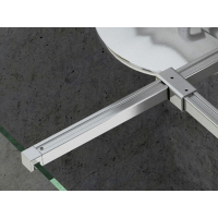 Соединительный держатель Ravak W SET Uni T-образное соединение хром GWD01000C001