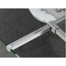 Соединительный держатель Ravak W SET Uni T-образное соединение хром GWD01000C001