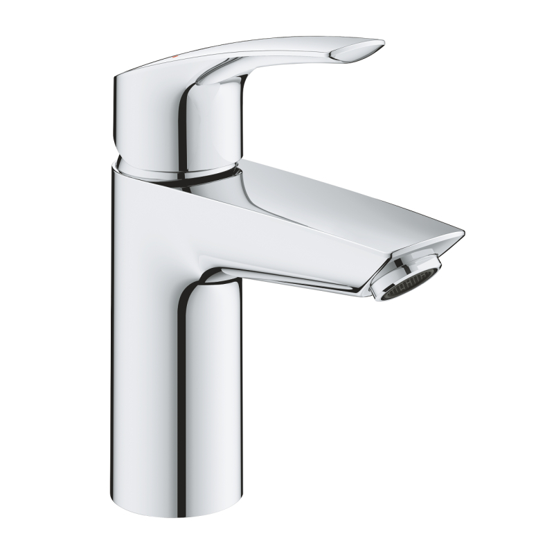 Смеситель для раковины Grohe Eurosmart New с донным клапаном S-Size, хром (23922003) фото 1