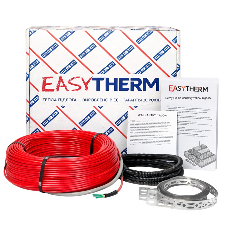 Нагревательный кабель Easytherm EC - 16 м, 288 Вт фото 1