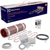 Нагревательный мат под плитку Electrolux 0.5 м² + механический терморегулятор RTC 70