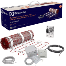 Нагревательный мат под плитку Electrolux 2.5 м² + механический терморегулятор RTC 70