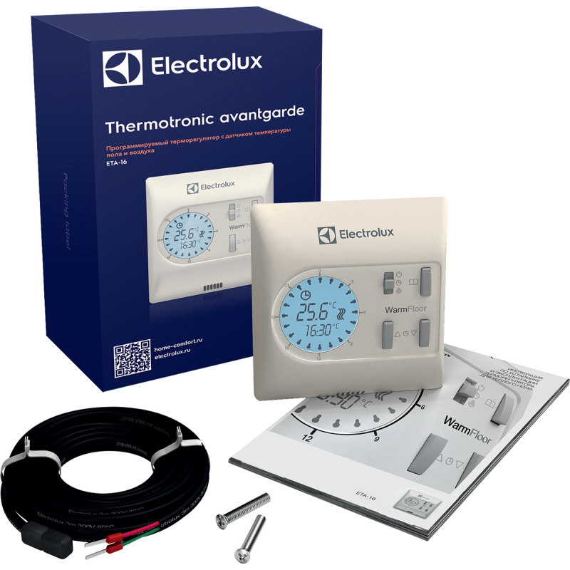 Програмований терморегулятор Electrolux Thermotronic ETA-16 (Avantgarde) фото 2