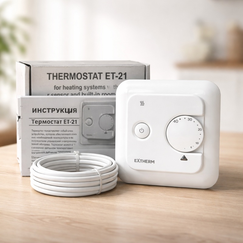 Механический терморегулятор Extherm ET-21 фото 4
