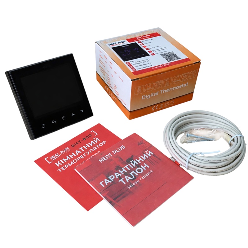 Wi-Fi Терморегулятор Heat Plus BHT-300 Черный фото 5