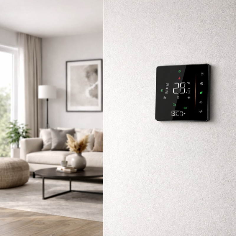 Wi-Fi Терморегулятор Heat Plus BHT-300 Черный фото 4