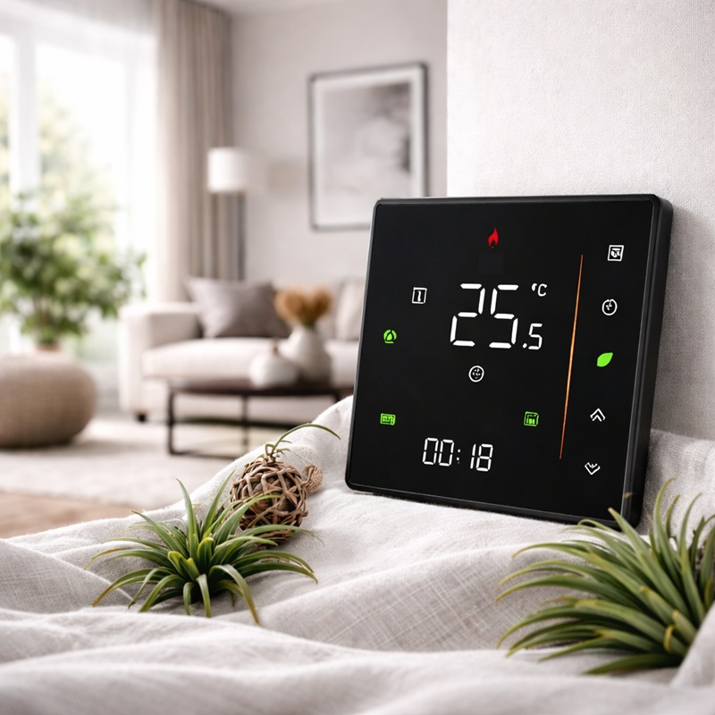 Wi-Fi Терморегулятор Heat Plus BHT-300 Черный фото 3
