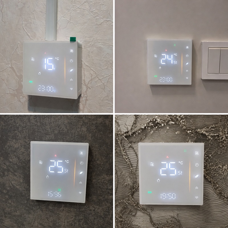 Wi-Fi Терморегулятор Heat Plus BHT-300 Белый фото 3
