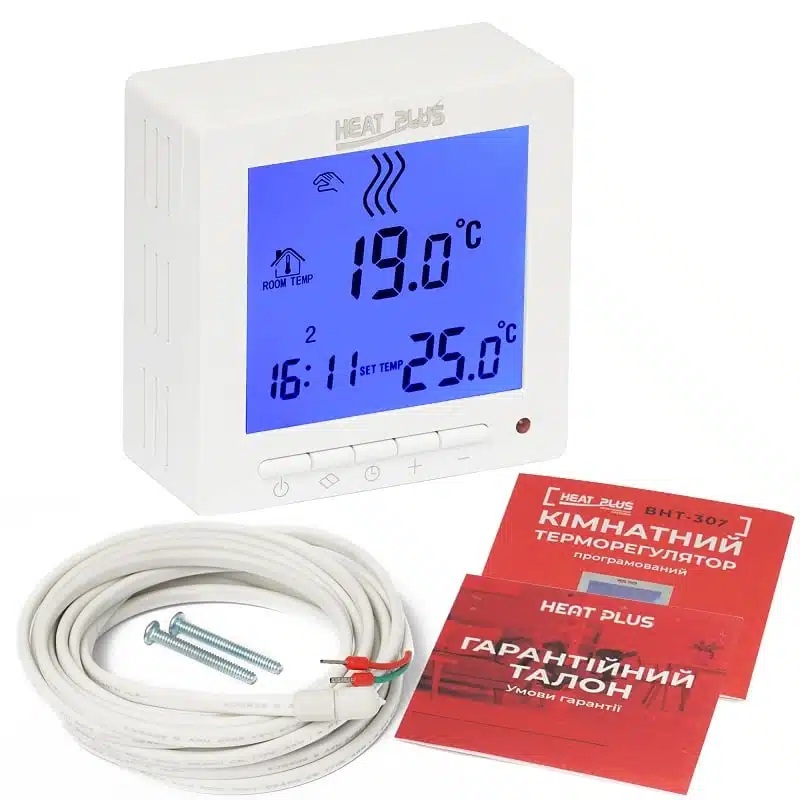 Программируемый терморегулятор Heat Plus BHT-307W фото 4