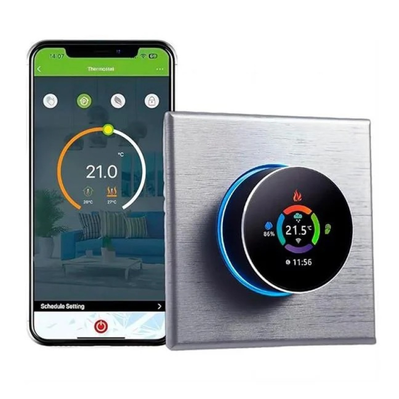 Wi-Fi Терморегулятор Heat Plus BHT-6000 S Серый фото 2