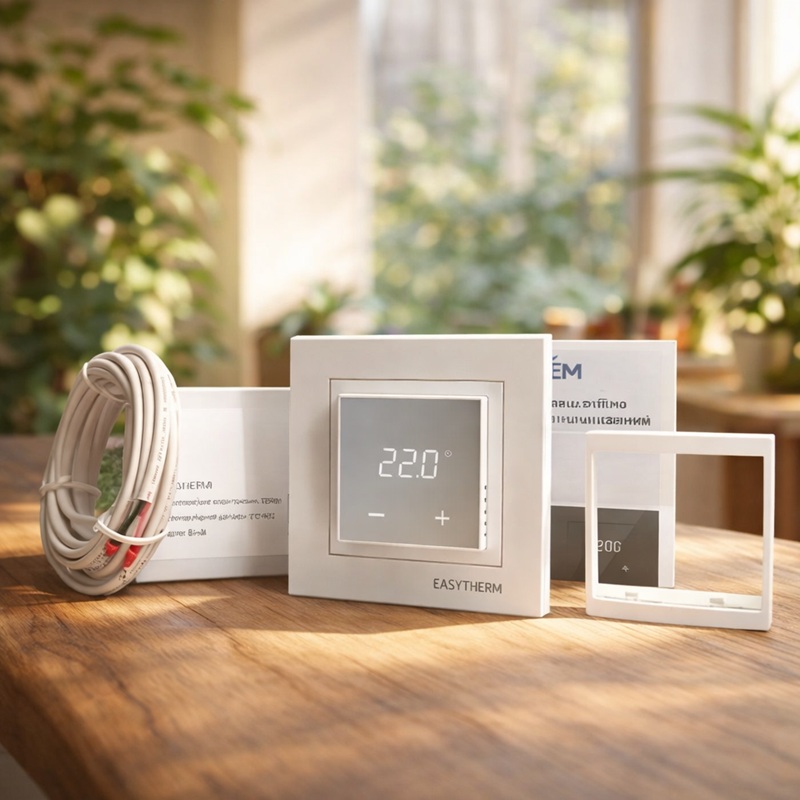 Цифровий терморегулятор Easytherm ET30 Білий фото 4