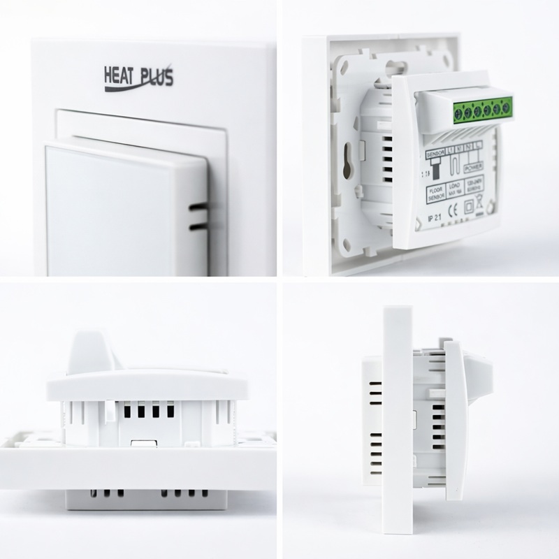Wi-Fi Терморегулятор Heat Plus M1.16 Белый фото 8