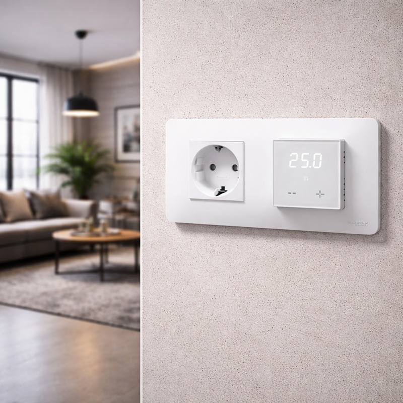 Wi-Fi Терморегулятор Heat Plus M1.16 Белый фото 2