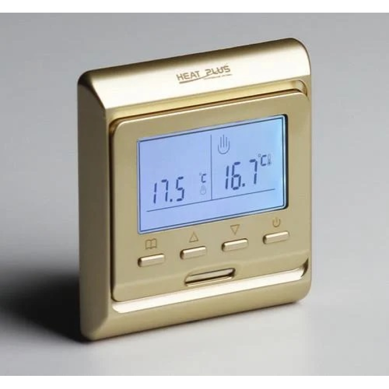 Программируемый терморегулятор Heat Plus M6.716 gold фото 4