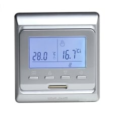 Программируемый терморегулятор Heat Plus M6.716 серебристый