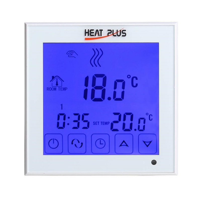 Програмований терморегулятор Heat Plus BHT-323 GB білий фото 1