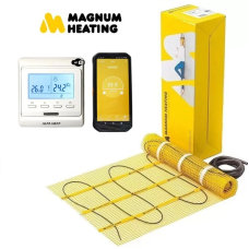 Нагревательный мат под плитку Magnum mat 1 м² + Wi-Fi терморегулятор