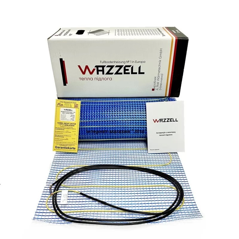 Нагревательный мат Wazzell Easyheat 2 м² фото 2