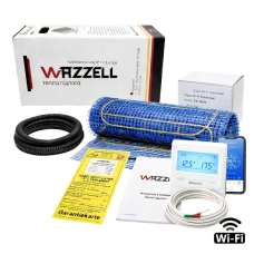 Нагревательный мат под плитку Wazzell Easyheat 5 м² + Wi-Fi терморегулятор