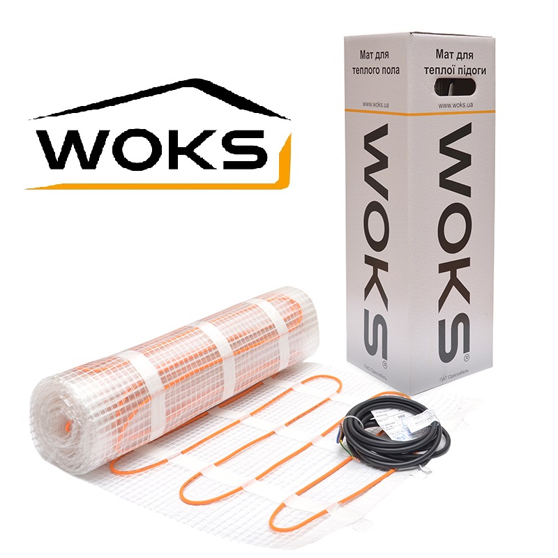 Нагревательный мат Woks 2 м² фото 1