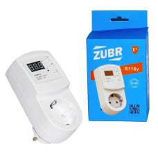 Реле напряжения в розетку Zubr R116y