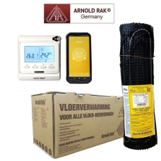 Нагревательный мат под плитку Arnold Rak 7 м² + Wi-Fi терморегулятор