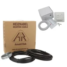 Нагрівальний кабель Arnold Rak 20 EC - 10 м, 200 Вт + механічний терморегулятор RTC 70